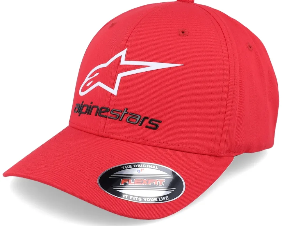 Always 2.0 Hat Red/White/Black Flexfit - Alpinestars