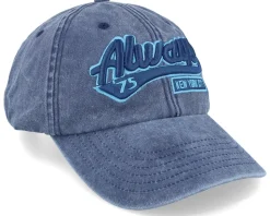 Always New York Washed Blue Dad Cap - Iconic