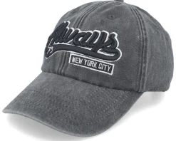 Always New York Washed Black Dad Cap - Iconic