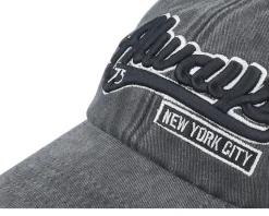 Always New York Washed Black Dad Cap - Iconic