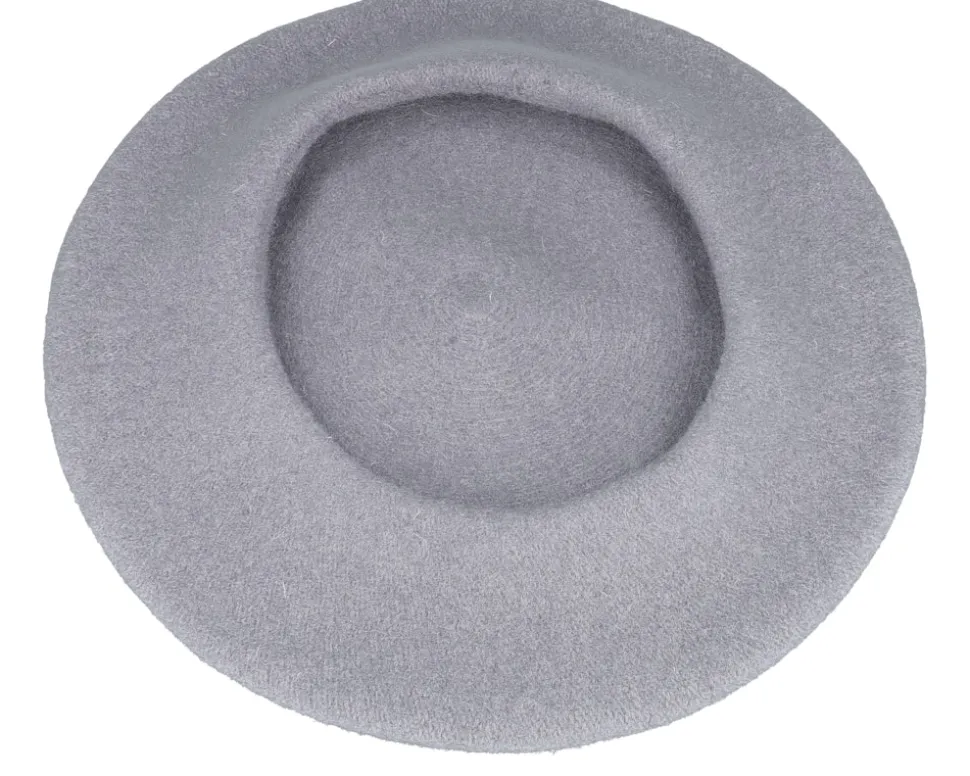 Amelie Wool Dark Grey Beret - CTH Ericson