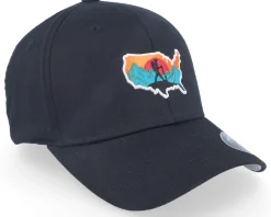 America Wanderlust Black Flexfit - Wild Spirit