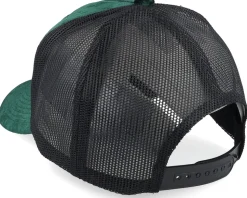American Muscle Classic Car Velvet Green/Black A-Frame Trucker - Calza Pennello