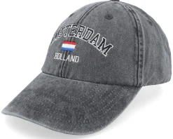 Amsterdam Holland Washed Green Dad Cap - Iconic