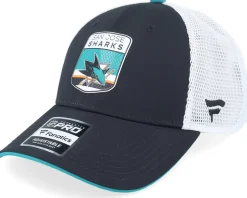 Anaheim Ducks Authentic Pro Draft Podium Black/White Trucker - Fanatics