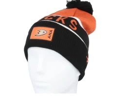 Anaheim Ducks Authentic Pro Game&Train Dk Orange/Black Pom - Fanatics