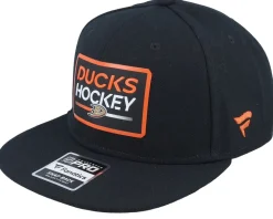 Anaheim Ducks Authentic Pro Prime Beanie Athletic Black Snapback - Fanatics
