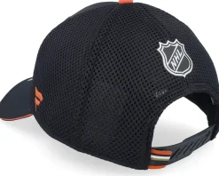 Anaheim Ducks Authentic Pro Draft Black/Dark Orange Trucker - Fanatics
