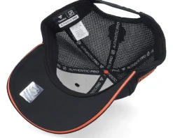 Anaheim Ducks Authentic Pro Draft Black/Dark Orange Trucker - Fanatics