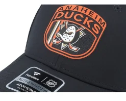 Anaheim Ducks Authentic Pro Draft Black/Dark Orange Trucker - Fanatics