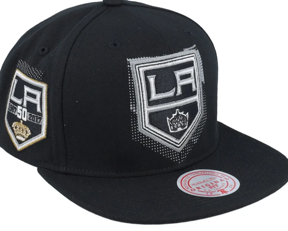 Anaheim Ducks Big Face 7.0 Black Snapback - Mitchell & Ness