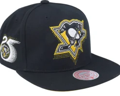 Anaheim Ducks Big Face 7.0 Black Snapback - Mitchell & Ness