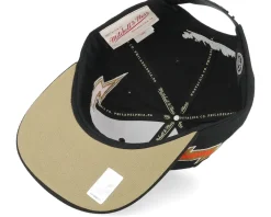 Anaheim Ducks Double Trouble Black Snapback - Mitchell & Ness