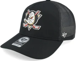 Anaheim Ducks Mesh 47 Hitch Cap Black A-frame Trucker - 47 Brand