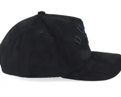 Anaheim Ducks Nightshade Pro Cap Vintage Black A-frame Adjustable - Mitchell & Ness