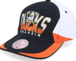 Anaheim Ducks Retrodome Pro Black Snapback - Mitchell & Ness
