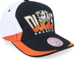 Anaheim Ducks Retrodome Pro Black Snapback - Mitchell & Ness