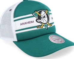 Anaheim Ducks Sideline Vintage Teal/White Trucker - Mitchell & Ness