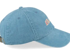 Analog Print Washed Blue Dad Cap - Iconic