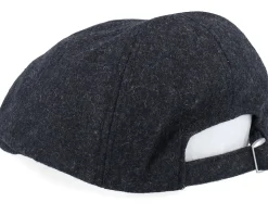 Anchor Patch Charcoal Wool Ivy Flat Cap - Jack Anchor
