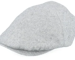 Anchor Patch Light Grey Ivy Flat Cap - Jack Anchor