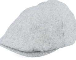 Anchor Shiled Patch Light Grey Ivy Flat Cap - Jack Anchor