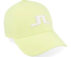 Anga Cap Pale Lime Yellow Adjustable - J.Lindeberg