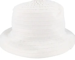 Angelica Cotton Off White Bucket - MJM Hats