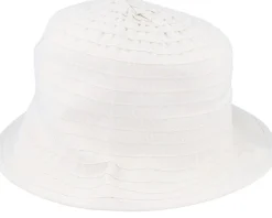 Angelica Cotton Off White Bucket - MJM Hats