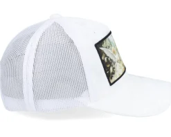 Angels & Money Velvet White/White A-frame Trucker - Calza Pennello