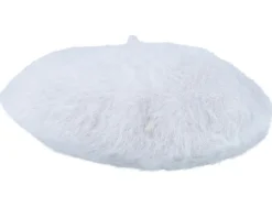 Angora Light Grey Beret - Seeberger