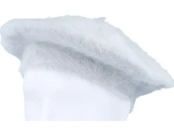 Angora Light Grey Beret - Seeberger