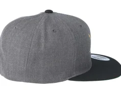 Animals Logo Charcoal/Black Snapback - Hunter