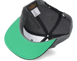 Animals Logo Charcoal/Black Snapback - Hunter