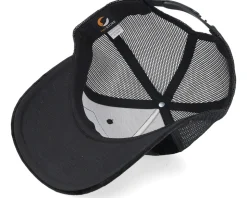 Anna Belle Velvet Black/Black A-frame Trucker - Scenes