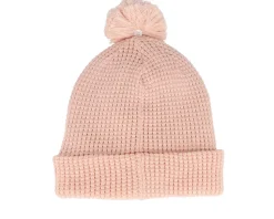 Anoeta Reg Beanie Faded Rose Pom - Rip Curl