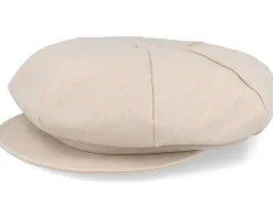 Antje Light Beige Flat Cap - Mayser