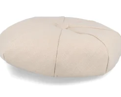 Antje Light Beige Flat Cap - Mayser