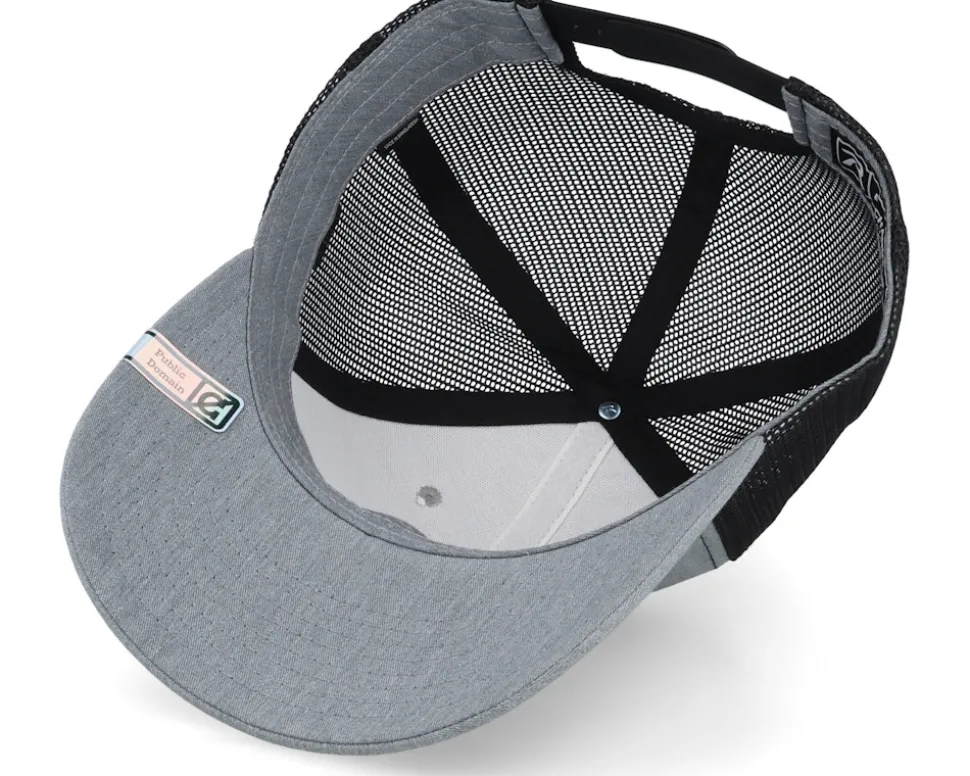 Apollo Moon Landing Astronaut Grey/Black Trucker - Public Domain
