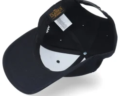 Aquarius Sodiac Sign Black Curved Adjustable - Astrology