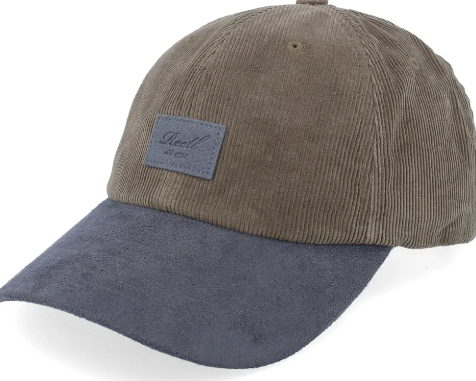 Arc Suede Cap Olive Corduroy Dad Cap - Reell