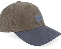Arc Suede Cap Olive Corduroy Dad Cap - Reell