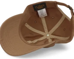 Arla Cow Tiny Logo Tan Dad Cap - Hatstore