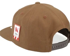 Arla Logo Side Patch Tan Snapback - Hatstore