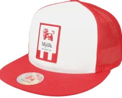 Arla Mellanmjölk White/Green Trucker - Hatstore