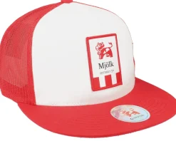 Arla Mjölk White/Red Trucker - Hatstore