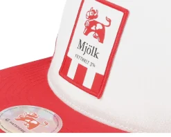 Arla Mjölk White/Red Trucker - Hatstore