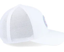 Arlo White W White Mesh W Patch Trucker - Black Clover