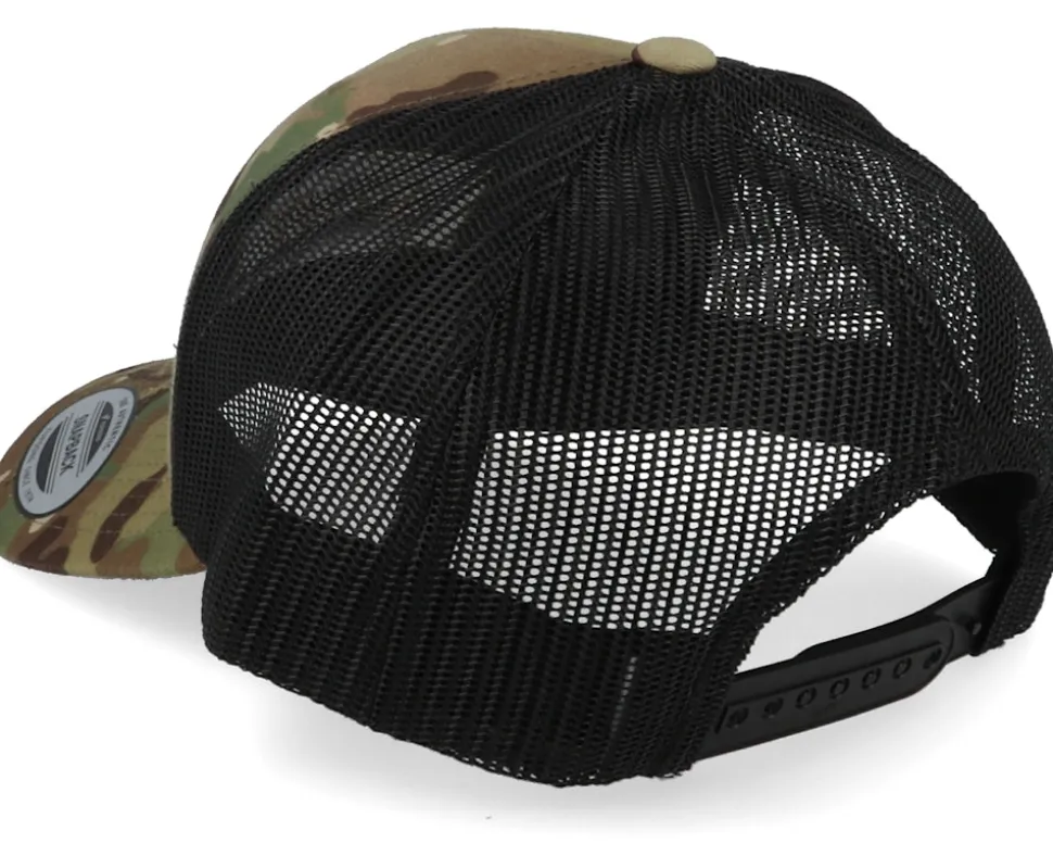 Army Insignia Multicam Trucker - Army Head