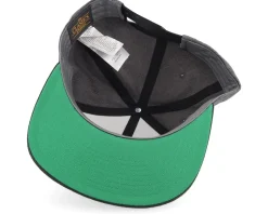 Army Skull Usa Charcoal/Black Snapback - Army Head